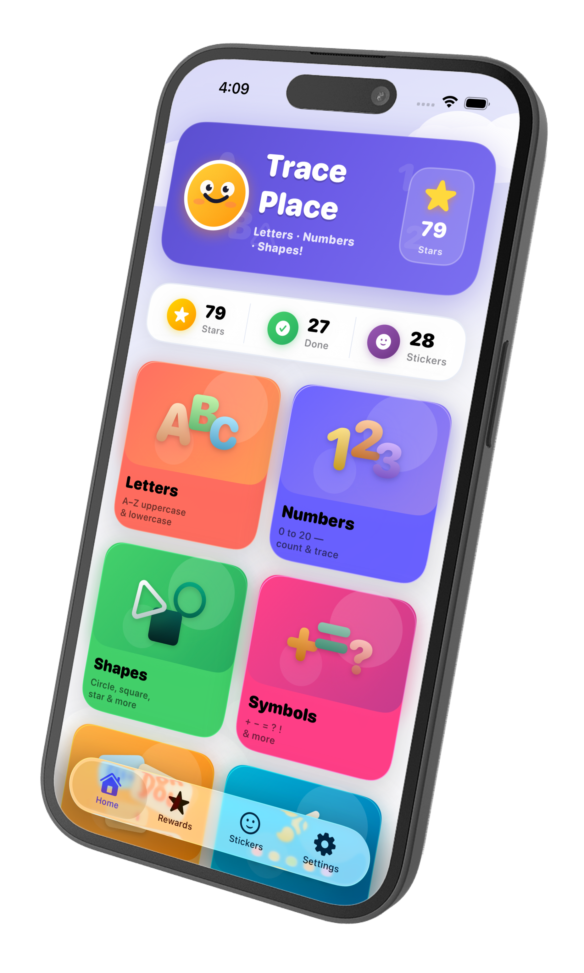 Trace Place app on iPhone